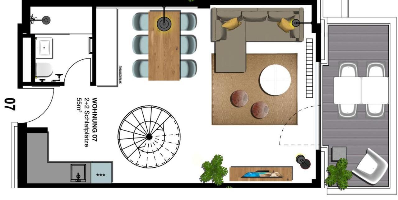 Seebruecke Heringsdorf - Appartement Mit 1 Schlafzimmer Und Balkon S7 Екстериор снимка